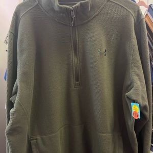Army green under armor jacket